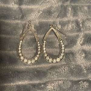 Elegant Teardrop Crystal Earrings